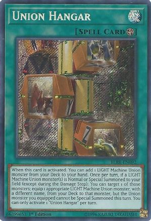 Union Hangar (BLRR-EN092) - Battles of Legend: Relentless Revenge 1st Edition Battles of Legend: Relentless Revenge Yugioh Single  Squirtle Squad Card Shop.