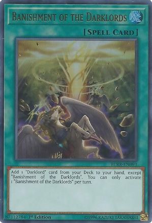 Banishment of the Darklords (BLRR-EN093) - Battles of Legend: Relentless Revenge 1st Edition Battles of Legend: Relentless Revenge Yugioh Single  Squirtle Squad Card Shop.