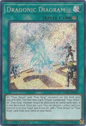Dragonic Diagram (BLRR-EN096) - Battles of Legend: Relentless Revenge 1st Edition Battles of Legend: Relentless Revenge Yugioh Single  Squirtle Squad Card Shop.