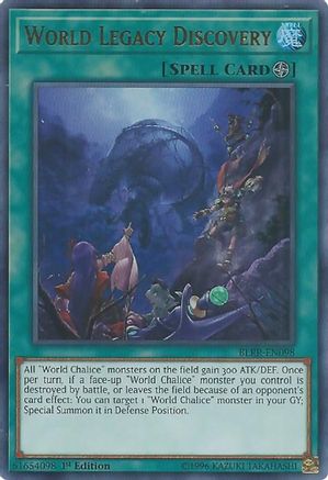 World Legacy Discovery (BLRR-EN098) - Battles of Legend: Relentless Revenge 1st Edition Battles of Legend: Relentless Revenge Yugioh Single  Squirtle Squad Card Shop.