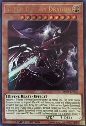 Slifer the Sky Dragon (JMPS-EN005) (JMPS-EN005) - Shonen Jump Magazine Promos Limited Shonen Jump Magazine Promos Yugioh Single  Squirtle Squad Card Shop.