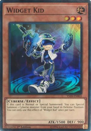 Widget Kid (YS18-EN003) - Starter Deck: Codebreaker 1st Edition Starter Deck: Codebreaker Yugioh Single  Squirtle Squad Card Shop.