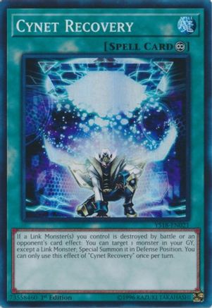 Cynet Recovery (YS18-EN021) - Starter Deck: Codebreaker 1st Edition Starter Deck: Codebreaker Yugioh Single  Squirtle Squad Card Shop.
