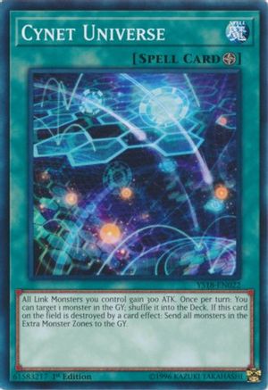 Cynet Universe (YS18-EN022) - Starter Deck: Codebreaker 1st Edition Starter Deck: Codebreaker Yugioh Single  Squirtle Squad Card Shop.