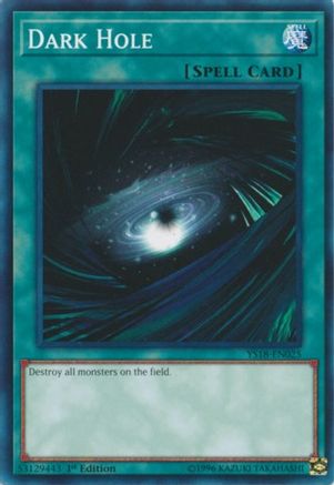 Dark Hole (YS18-EN025) - Starter Deck: Codebreaker 1st Edition Starter Deck: Codebreaker Yugioh Single  Squirtle Squad Card Shop.
