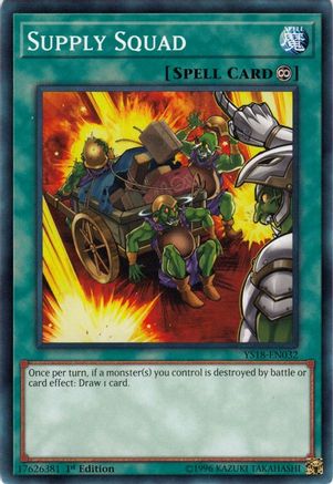 Supply Squad (YS18-EN032) - Starter Deck: Codebreaker 1st Edition Starter Deck: Codebreaker Yugioh Single  Squirtle Squad Card Shop.