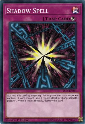Shadow Spell (YS18-EN034) - Starter Deck: Codebreaker 1st Edition Starter Deck: Codebreaker Yugioh Single  Squirtle Squad Card Shop.
