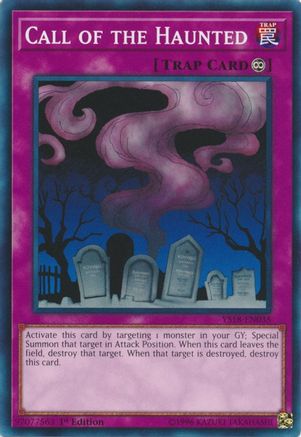 Call of the Haunted (YS18-EN035) - Starter Deck: Codebreaker 1st Edition Starter Deck: Codebreaker Yugioh Single  Squirtle Squad Card Shop.