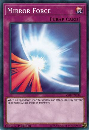 Mirror Force (YS18-EN036) - Starter Deck: Codebreaker 1st Edition Starter Deck: Codebreaker Yugioh Single  Squirtle Squad Card Shop.