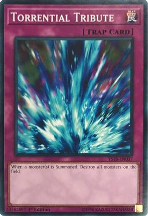 Torrential Tribute (YS18-EN037) - Starter Deck: Codebreaker 1st Edition Starter Deck: Codebreaker Yugioh Single  Squirtle Squad Card Shop.