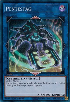 Pentestag (YS18-EN042) - Starter Deck: Codebreaker 1st Edition Starter Deck: Codebreaker Yugioh Single  Squirtle Squad Card Shop.