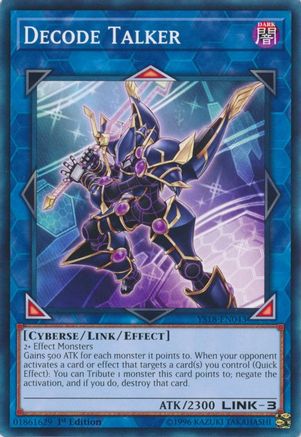 Decode Talker (YS18-EN043) - Starter Deck: Codebreaker 1st Edition Starter Deck: Codebreaker Yugioh Single  Squirtle Squad Card Shop.