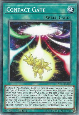 Contact Gate (CYHO-EN000) - Cybernetic Horizon Unlimited Cybernetic Horizon Yugioh Single  Squirtle Squad Card Shop.