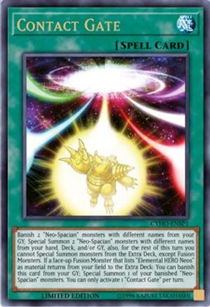 Contact Gate (CYHO-ENSP1) (CYHO-ENSP1) - Cybernetic Horizon Limited Cybernetic Horizon Yugioh Single  Squirtle Squad Card Shop.