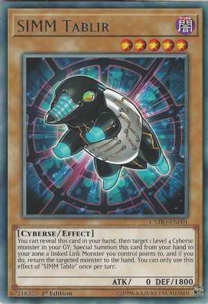 SIMM Tablir (CYHO-EN001) - Cybernetic Horizon Unlimited Cybernetic Horizon Yugioh Single  Squirtle Squad Card Shop.