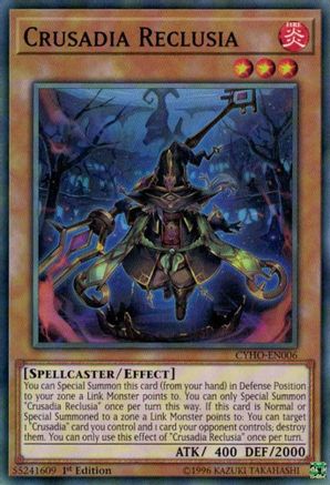 Crusadia Reclusia (CYHO-EN006) - Cybernetic Horizon Unlimited Cybernetic Horizon Yugioh Single  Squirtle Squad Card Shop.