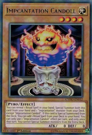 Impcantation Candoll (CYHO-EN012) - Cybernetic Horizon 1st Edition Cybernetic Horizon Yugioh Single  Squirtle Squad Card Shop.