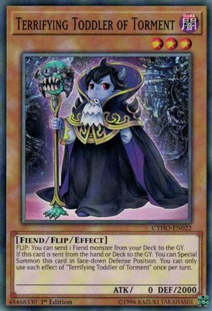 Terrifying Toddler of Torment (CYHO-EN022) - Cybernetic Horizon Unlimited Cybernetic Horizon Yugioh Single  Squirtle Squad Card Shop.