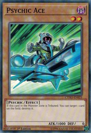 Psychic Ace (CYHO-EN023) - Cybernetic Horizon 1st Edition Cybernetic Horizon Yugioh Single  Squirtle Squad Card Shop.