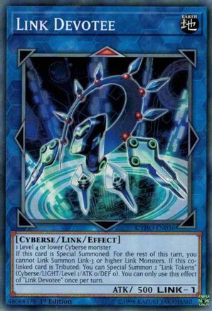 Link Devotee (CYHO-EN036) - Cybernetic Horizon 1st Edition Cybernetic Horizon Yugioh Single  Squirtle Squad Card Shop.