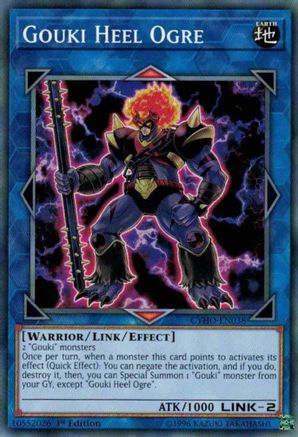 Gouki Heel Ogre (CYHO-EN038) - Cybernetic Horizon 1st Edition Cybernetic Horizon Yugioh Single  Squirtle Squad Card Shop.