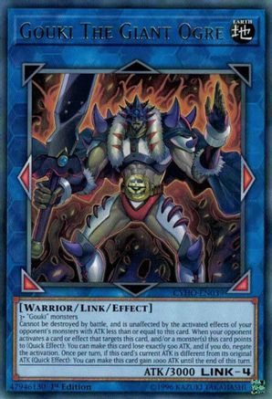Gouki The Giant Ogre (CYHO-EN039) - Cybernetic Horizon 1st Edition Cybernetic Horizon Yugioh Single  Squirtle Squad Card Shop.