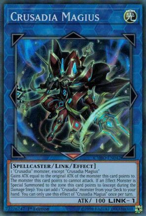 Crusadia Magius (CYHO-EN042) - Cybernetic Horizon 1st Edition Cybernetic Horizon Yugioh Single  Squirtle Squad Card Shop.