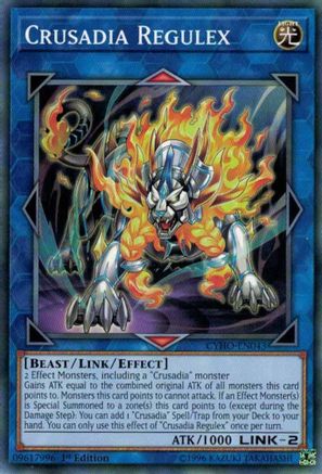 Crusadia Regulex (CYHO-EN043) - Cybernetic Horizon 1st Edition Cybernetic Horizon Yugioh Single  Squirtle Squad Card Shop.