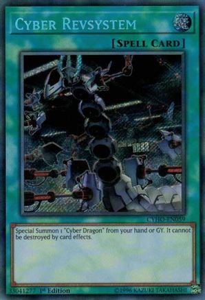 Cyber Revsystem (CYHO-EN059) - Cybernetic Horizon 1st Edition Cybernetic Horizon Yugioh Single  Squirtle Squad Card Shop.