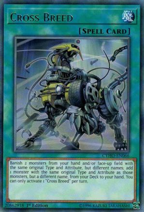 Cross Breed (CYHO-EN066) - Cybernetic Horizon 1st Edition Cybernetic Horizon Yugioh Single  Squirtle Squad Card Shop.