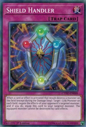 Shield Handler (CYHO-EN068) - Cybernetic Horizon Unlimited Cybernetic Horizon Yugioh Single  Squirtle Squad Card Shop.