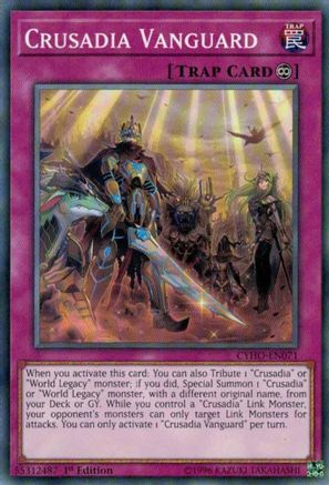 Crusadia Vanguard (CYHO-EN071) - Cybernetic Horizon Unlimited Cybernetic Horizon Yugioh Single  Squirtle Squad Card Shop.