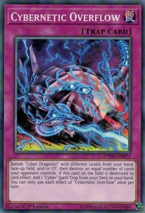 Cybernetic Overflow (CYHO-EN073) - Cybernetic Horizon Unlimited Cybernetic Horizon Yugioh Single  Squirtle Squad Card Shop.