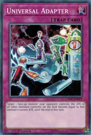 Universal Adapter (CYHO-EN079) - Cybernetic Horizon 1st Edition Cybernetic Horizon Yugioh Single  Squirtle Squad Card Shop.