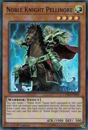 Noble Knight Pellinore (CYHO-EN090) - Cybernetic Horizon Unlimited Cybernetic Horizon Yugioh Single  Squirtle Squad Card Shop.