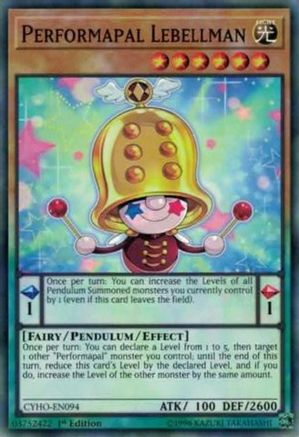 Performapal Lebellman (CYHO-EN094) - Cybernetic Horizon Unlimited Cybernetic Horizon Yugioh Single  Squirtle Squad Card Shop.