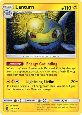 Lanturn  - Reverse Holofoil SM  Celestial Storm - Uncommon SM - Celestial Storm Pokemon Single  Squirtle Squad Card Shop.