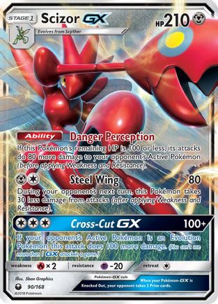 Scizor GX 090  - Holofoil SM  Celestial Storm - Ultra Rare SM - Celestial Storm Pokemon Single  Squirtle Squad Card Shop.