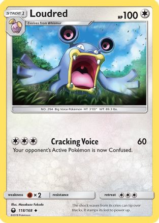Loudred  - Reverse Holofoil SM  Celestial Storm - Uncommon SM - Celestial Storm Pokemon Single  Squirtle Squad Card Shop.