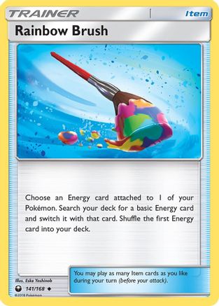 Rainbow Brush  - Reverse Holofoil SM  Celestial Storm - Uncommon SM - Celestial Storm Pokemon Single  Squirtle Squad Card Shop.