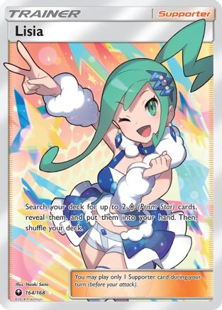 Lisia (Full Art)  - Holofoil SM  Celestial Storm - Ultra Rare SM - Celestial Storm Pokemon Single  Squirtle Squad Card Shop.