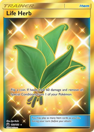 Life Herb (Secret)  - Holofoil SM  Celestial Storm - Secret Rare SM - Celestial Storm Pokemon Single  Squirtle Squad Card Shop.