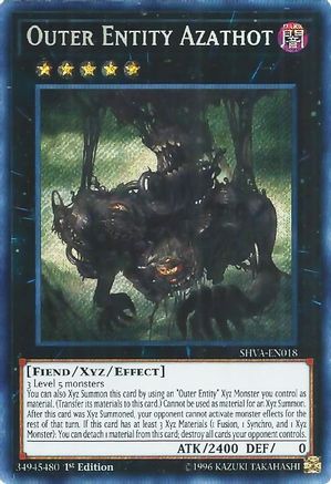 Outer Entity Azathot (SHVA-EN018) - Shadows in Valhalla 1st Edition Shadows in Valhalla Yugioh Single  Squirtle Squad Card Shop.