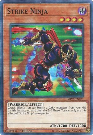 Strike Ninja (SHVA-EN021) - Shadows in Valhalla 1st Edition Shadows in Valhalla Yugioh Single  Squirtle Squad Card Shop.