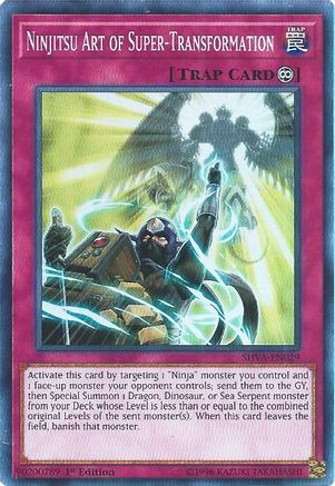 Ninjitsu Art of Super-Transformation (SHVA-EN029) - Shadows in Valhalla 1st Edition Shadows in Valhalla Yugioh Single  Squirtle Squad Card Shop.