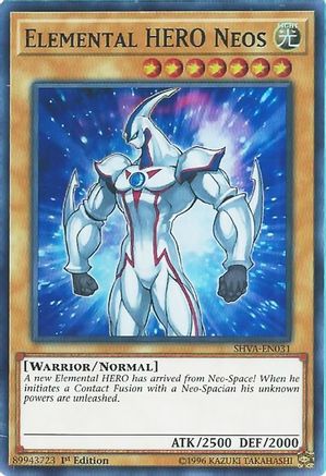 Elemental HERO Neos (SHVA-EN031) - Shadows in Valhalla 1st Edition Shadows in Valhalla Yugioh Single  Squirtle Squad Card Shop.
