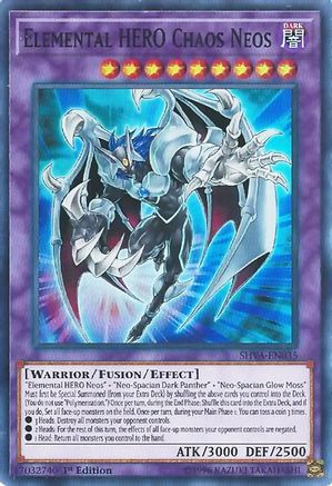 Elemental HERO Chaos Neos (SHVA-EN035) - Shadows in Valhalla 1st Edition Shadows in Valhalla Yugioh Single  Squirtle Squad Card Shop.