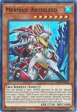 Mermail Abyssleed (SHVA-EN038) - Shadows in Valhalla 1st Edition Shadows in Valhalla Yugioh Single  Squirtle Squad Card Shop.