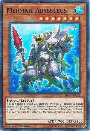 Mermail Abyssteus (SHVA-EN039) - Shadows in Valhalla 1st Edition Shadows in Valhalla Yugioh Single  Squirtle Squad Card Shop.