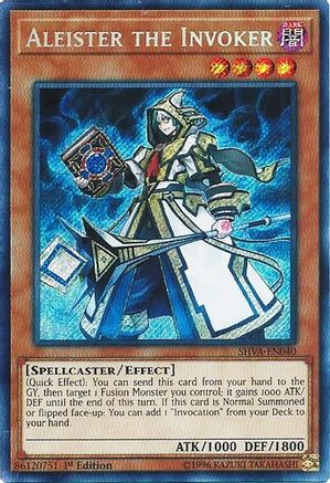 Aleister the Invoker (SHVA-EN040) - Shadows in Valhalla 1st Edition Shadows in Valhalla Yugioh Single  Squirtle Squad Card Shop.